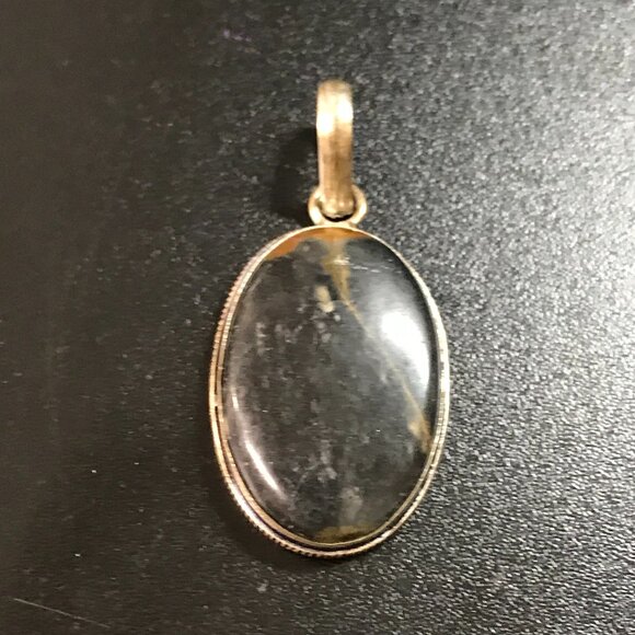 Picasso Jasper Oval Pendant